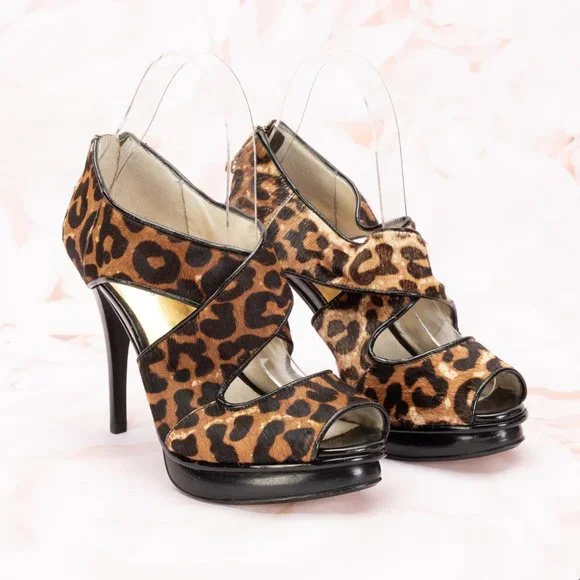 Designer 2025 leopard shoes